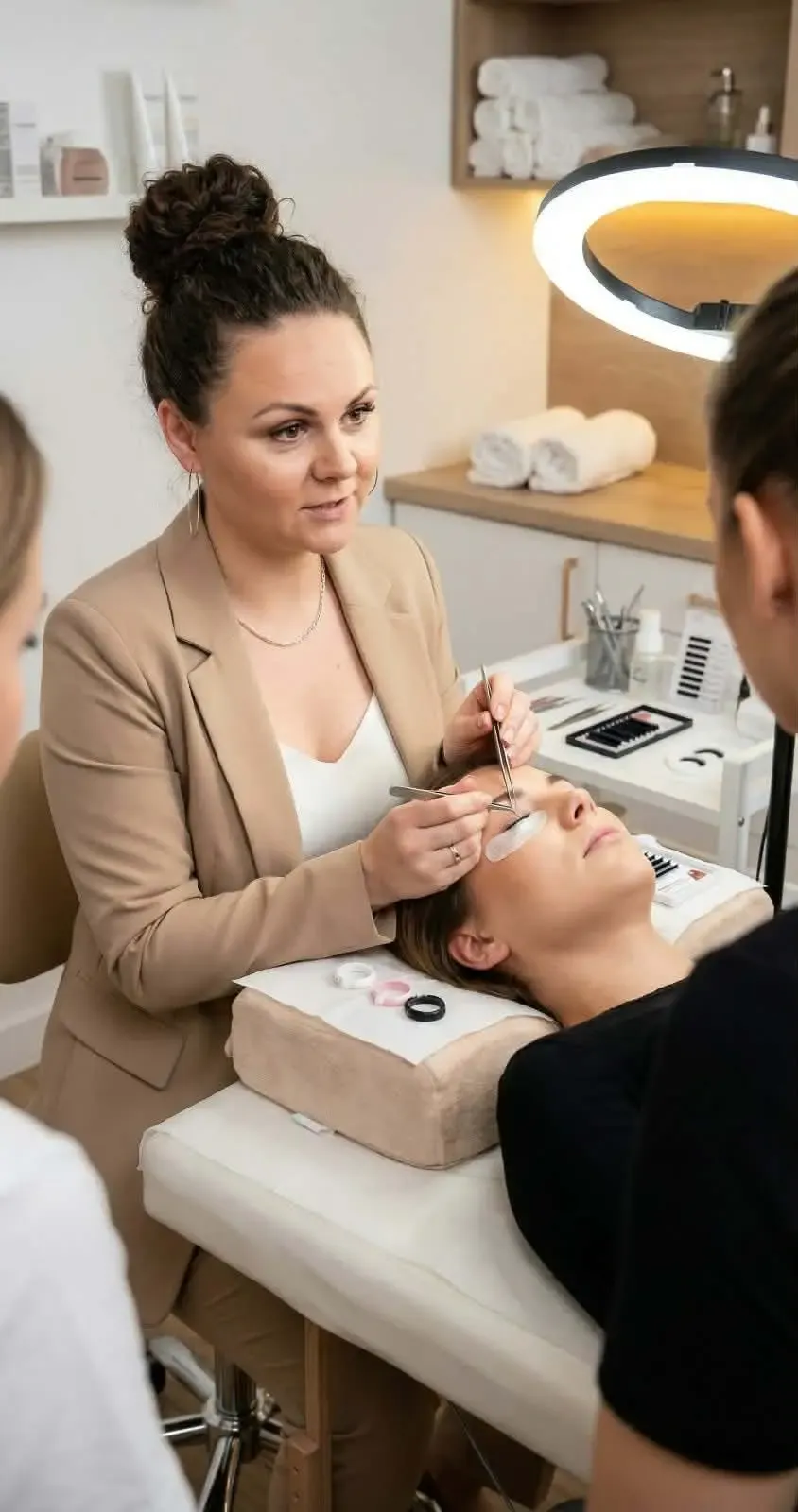 Nasza filozofia piękna — zabieg kosmetyczny w luksusowym wnętrzu